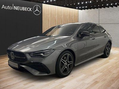 Lack mountaingrau Gebraucht 2023 Mercedes CLA200 Shooting Brake AMG Line Premium Kombi | 31.600 € (Fairer Preis)