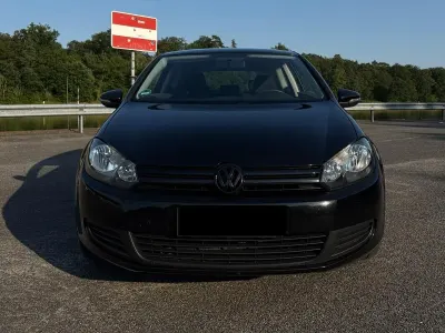 Gebraucht VW Golf VI 80 PS (58 kW) 2009 Schwarz Kleinwagen