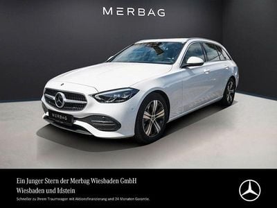 Usata Mercedes C220 Avantgarde 220 CV (161 kW) 2022 Bianco Station wagon
