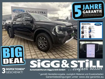 Brugt Ford Ranger Wildtrack 205 HK (150 kW) 2024 Sort Pickup / Ladvogn