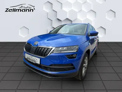 Gebraucht Skoda Karoq Ambition 110 PS (80 kW) 2022 Blau SUV