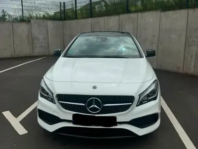 Gebraucht Mercedes CLA220 AMG line 2017 Weiß Coupé