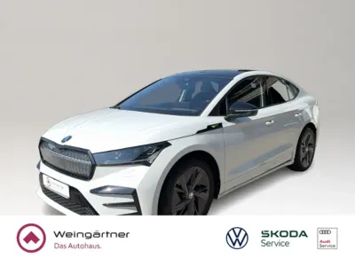 Gebraucht Skoda Enyaq iV Lounge 219 kW (299 PS) 2023 Weiß SUV