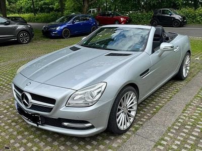 Gebraucht Mercedes SLK200 184 PS (135 kW) 2013 Silber Cabrio