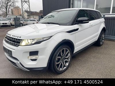 Gebraucht Land Rover Range Rover evoque Dynamic 241 PS (177 kW) 2012 Weiß SUV