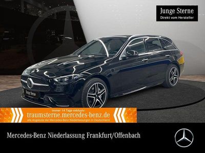 Schwarz Gebraucht 2022 Mercedes C300e AMG Limousine | 41.490 € (Etwas zu teuer)