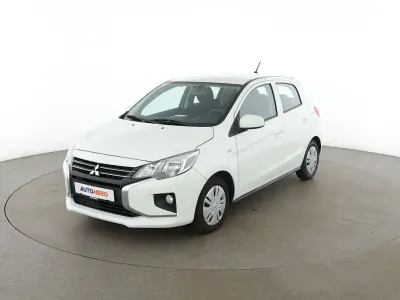 Gebraucht Mitsubishi Space Star 71 PS (52 kW) 2021 Weiß Kleinwagen