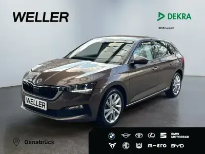 Gebraucht Skoda Scala Ambition 150 PS (110 kW) 2019 Braun Kleinwagen
