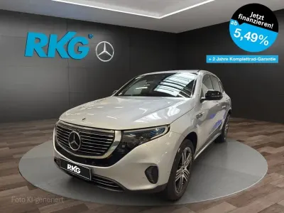 Gebraucht Mercedes EQC400 Electric Art 300 kW (408 PS) 2022 Silber SUV