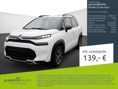 Usata Citroën C3 Aircross PureTech 110 CV (80 kW) 2023 Bianco SUV