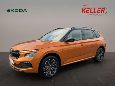 Neu Skoda Kamiq 116 PS (85 kW) 2026 Phoenixorange metallic SUV