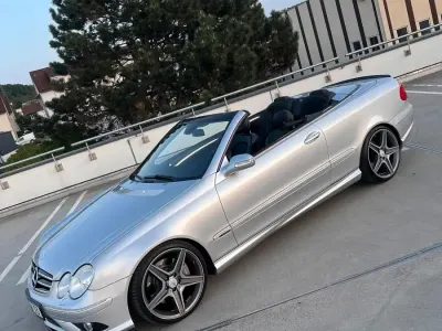 Gebraucht Mercedes CLK350 AMG 272 PS (200 kW) 2006 Silber Cabrio