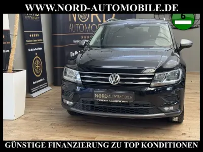 Second-hand VW Tiguan Allspace Comfortline 150 CP (110 kW) 2020 Negru SUV