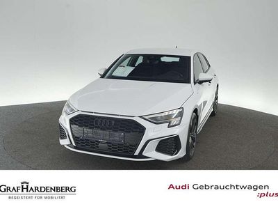 Gebraucht Audi A3 S-Line 150 PS (110 kW) 2024 Gletscherweiß metallic Limousine
