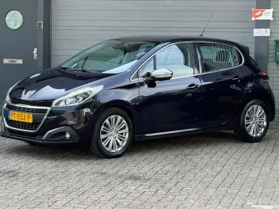 Gebraucht Peugeot 208 99 PS (72 kW) 2017 Blau Kleinwagen