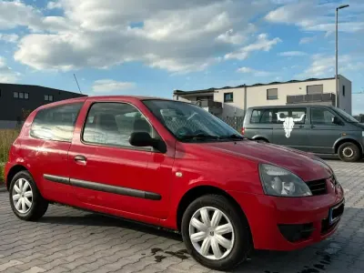Gebraucht Renault Clio Campus 2007 Rot Kleinwagen