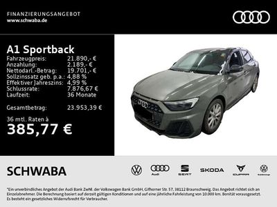 Chronosgrau metallic/mythossch Gebraucht 2020 Audi A1 S-Line Kleinwagen | 21.890 € (Etwas zu teuer)
