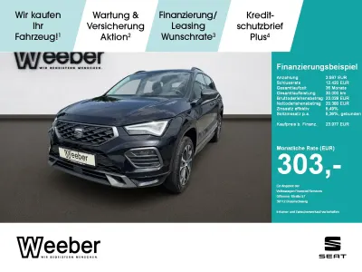 Gebraucht Seat Ateca FR 150 PS (110 kW) 2023 Magic schwarz (metallic) SUV