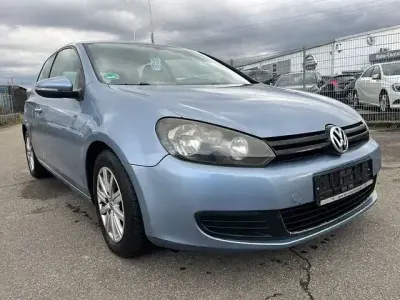 Gebraucht VW Golf VI Trendline 110 PS (80 kW) 2009 Blau Kleinwagen