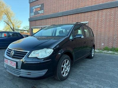 Gebraucht VW Touran Trendline 105 PS (77 kW) 2006 Schwarz Van / Kleinbus