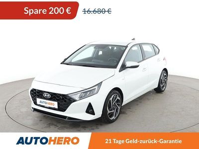 Weiß Gebraucht 2021 Hyundai i20 Intro Edition Kleinwagen | 16.480 € (Etwas zu teuer)