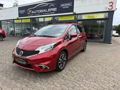Gebraucht Nissan Note Tekna 98 PS (72 kW) 2014 Force red metallic Kleinwagen