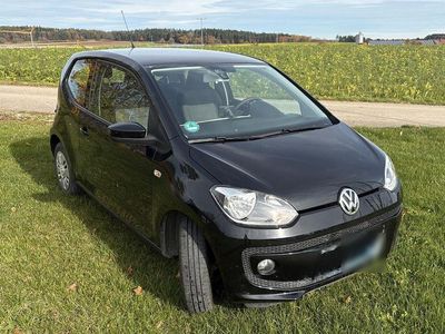Gebraucht VW up! move up! 75 PS (55 kW) 2012 Schwarz Kleinwagen