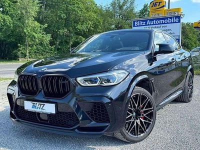 Black sapphire metallic Gebraucht 2021 BMW X6 M Competition Edition SUV | 89.999 € (Teuer)