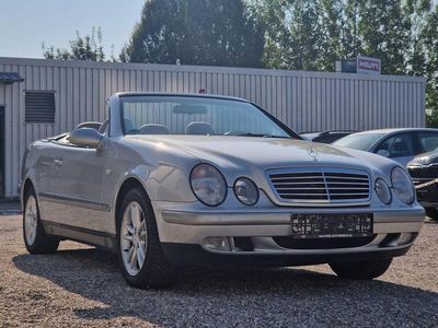 Brugt Mercedes CLK200 Elegance 136 HK (100 kW) 1999 Sølv Cabriolet