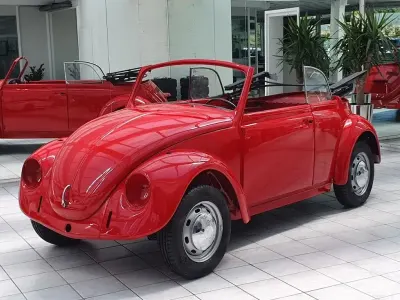 Usata VW Käfer 44 CV (32 kW) 1969 Rosso Cabrio