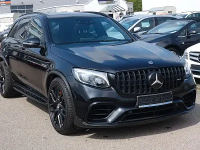 Gebraucht Mercedes GLC63 AMG AMG 510 PS (375 kW) 2018 Obsidianschwarz (metallic) SUV