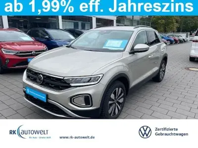 Gebraucht VW T-Roc Move 116 PS (85 kW) 2024 Silber SUV
