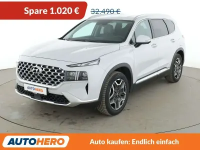 Gebraucht Hyundai Santa Fe Prime 265 PS (194 kW) 2022 Glacier white SUV
