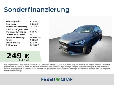 Brugt Cupra Leon VZ 300 HK (220 kW) 2024 Grå Sedan