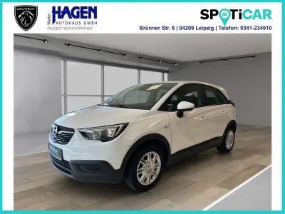 Gebraucht Opel Crossland Edition 83 PS (61 kW) 2021 Schneeweiss SUV