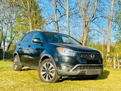 Usata SsangYong Korando 150 CV (110 kW) 2014 Nero SUV