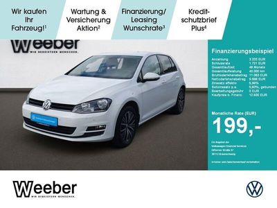 Weiß Gebraucht 2016 VW Golf VII Allstar Limousine | 13.890 € (Fairer Preis)