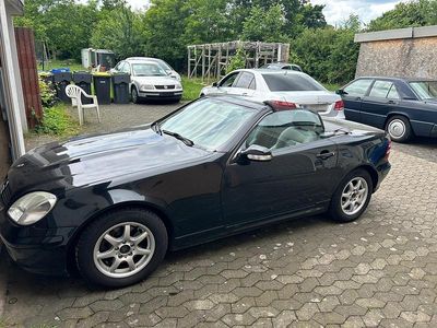 Usata Mercedes SLK230 197 CV (144 kW) 2002 Nero Cabrio