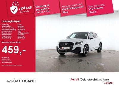 Gebraucht Audi Q2 S-Line 150 PS (110 kW) 2024 Gletscherweiß metallic SUV