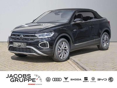 Gebraucht VW T-Roc Cabriolet Style 150 PS (110 kW) 2025 Schwarz Cabrio