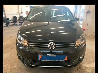 Gebraucht VW Touran Life 140 PS (102 kW) 2014 Schwarz Van / Kleinbus