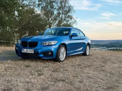 Gebraucht BMW 218 M Sport 150 PS (110 kW) 2019 Blau Coupé
