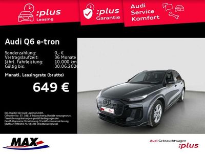 Gebraucht Audi Q6 e-tron S-Line 284 kW (387 PS) 2025 Daytonagrau perleffekt (metallic) SUV
