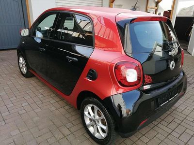 Gebraucht Smart ForFour Basis 90 PS (66 kW) 2016 Schwarz+rot Kleinwagen