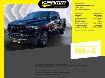 Schwarz Neu 2025 Dodge Ram Abholung | 66.800 €
