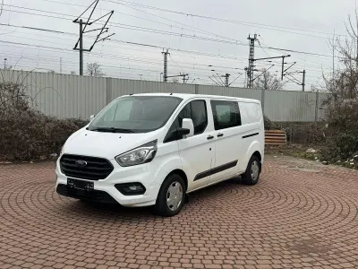Gebraucht Ford Transit Custom Trend 131 PS (96 kW) 2018 Weiß Van / Kleinbus