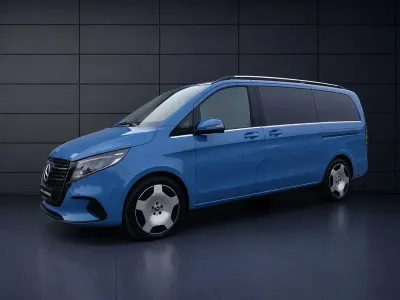 Gebraucht Mercedes V300 Avantgarde 237 PS (174 kW) 2025 Blau Van / Kleinbus