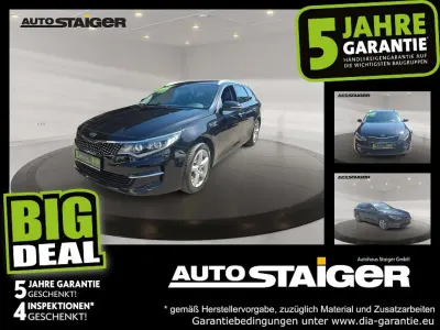 Gebraucht Kia Optima Vision 163 PS (119 kW) 2017 (abp) auroraschwarz met. Kombi