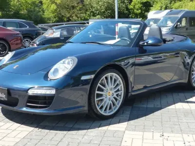 Gebraucht Porsche 911 Carrera Cabriolet 345 PS (253 kW) 2010 Blau Cabrio