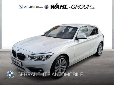Usata BMW 116 Advantage 116 CV (85 kW) 2018 Bianco Utilitaria